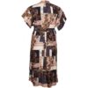 ZOEY KLEID WICKELOPTIK VALERIA GR. 46 48 50 52 54 56 KURZARM – Bild 2