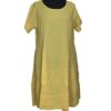 PRIVATSACHEN Kleid Tentakt Gr. 44 46 48 50 52 gelb löwe kurzarm