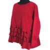 BORIS INDUSTRIES Shirt Fleece Gr 44 46 48 50 rot Cut-Outs – Bild 2
