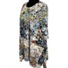 NEW JERSEY Tunika 46 48 50 52 54 All-Over Print braun blau – Bild 2