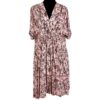 OPHILIA Kleid A-Schnitt Gr 48 50 52 rosa Kurzarm
